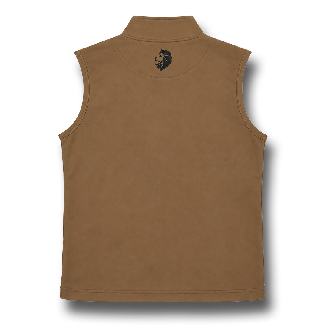 The Daily Vest - Saddle Tan