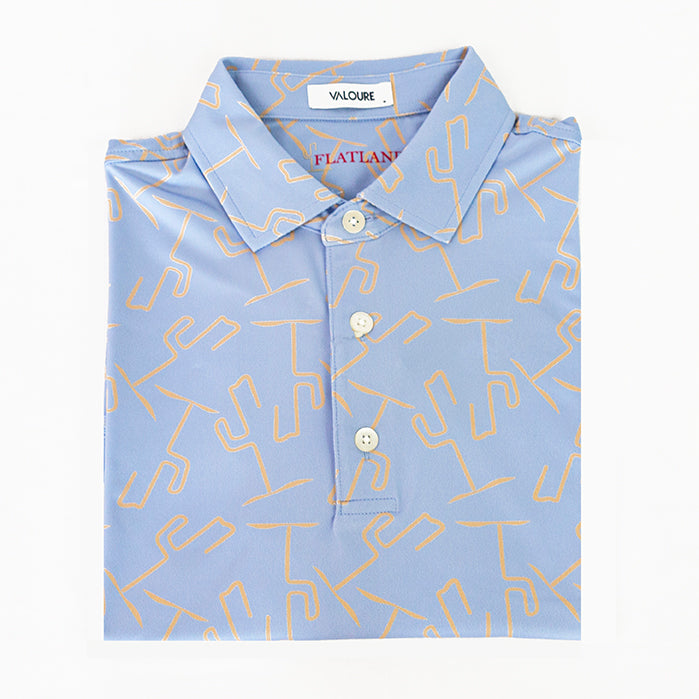 Flatland Performance Polo - Oasis