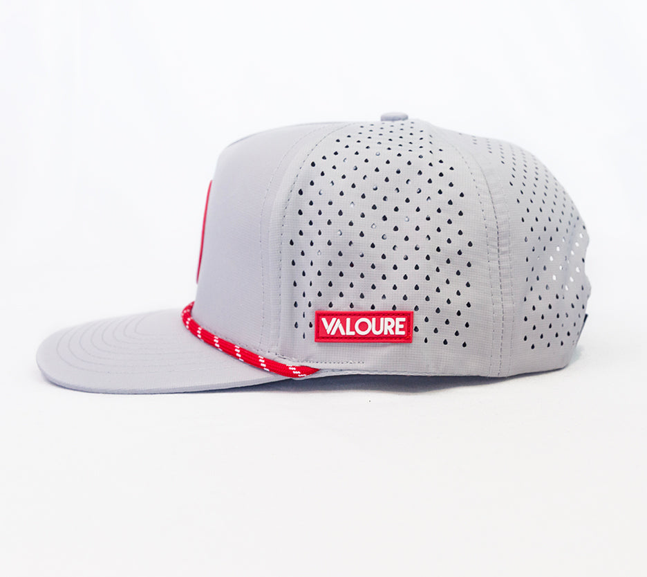 The King Rope Golf Hat - Crimson