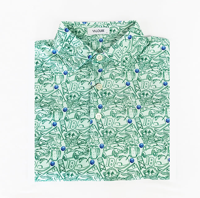 The Gilmore Performance Polo - Happy Green