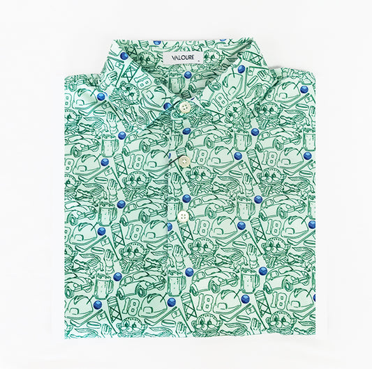 The Gilmore Performance Polo - Happy Green