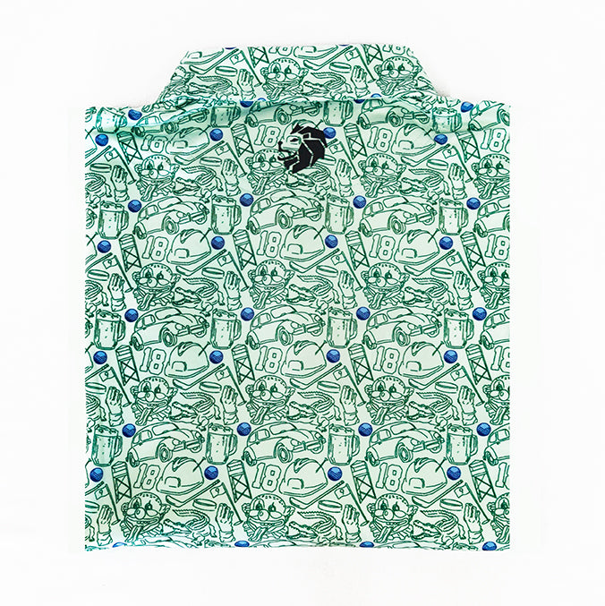 The Gilmore Performance Polo - Happy Green
