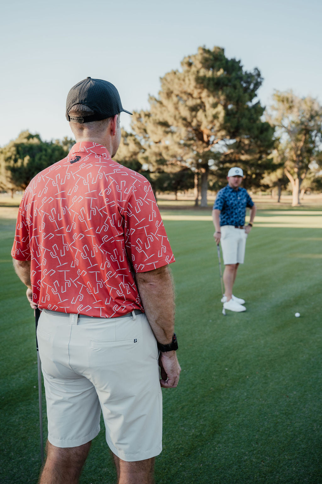 Flatland Performance Polo - Desert Sun