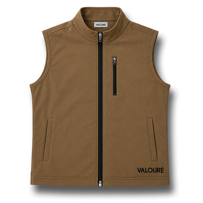 The Daily Vest - Saddle Tan