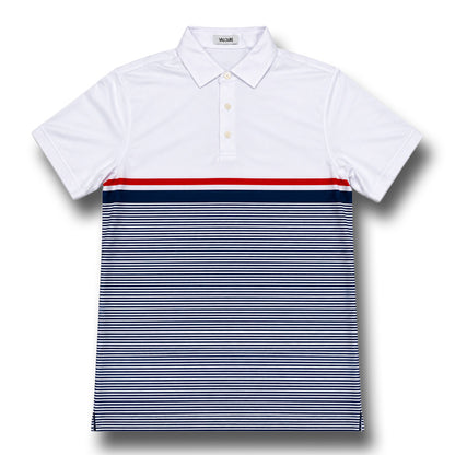 Essential Stripe Polo – USA