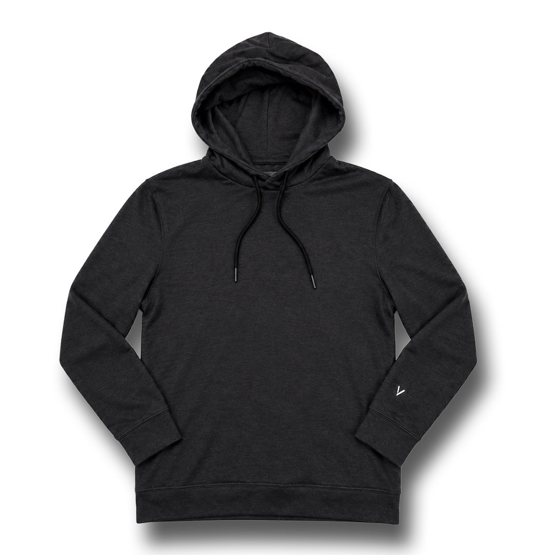Suave Performance Hoodie - Heather Charcoal Grey