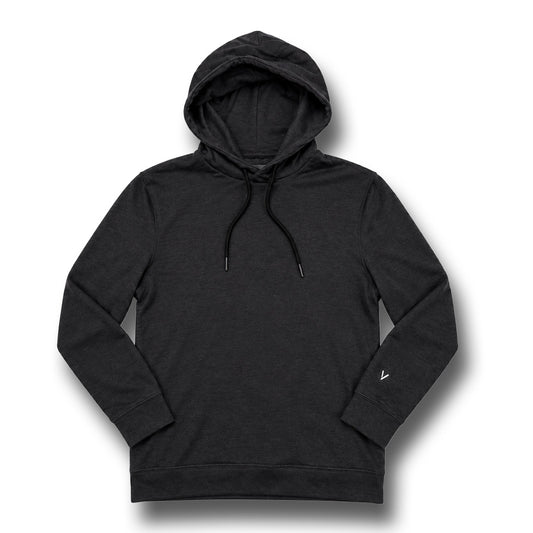 Suave Performance Hoodie - Heather Charcoal Grey