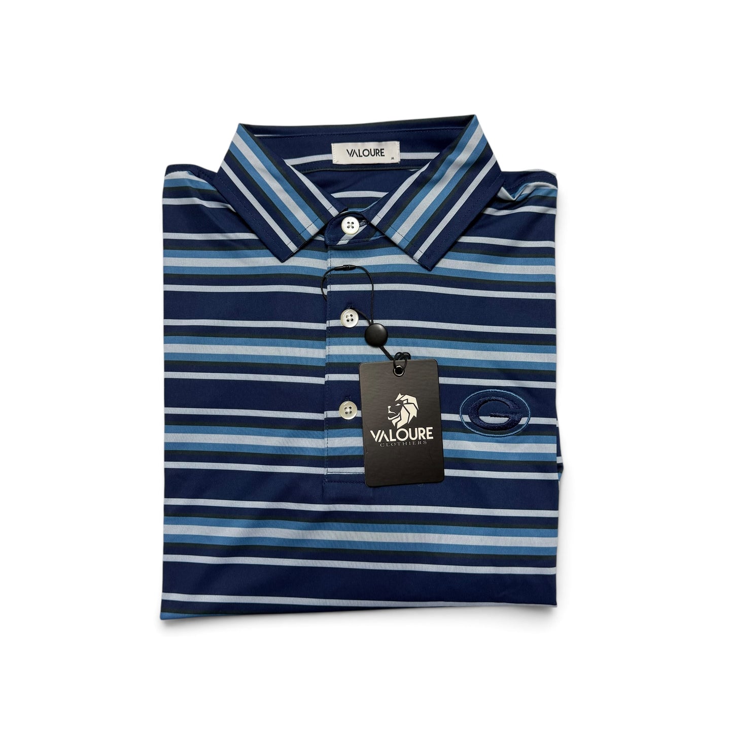 Greenwood - G Dark Blue/White Polo