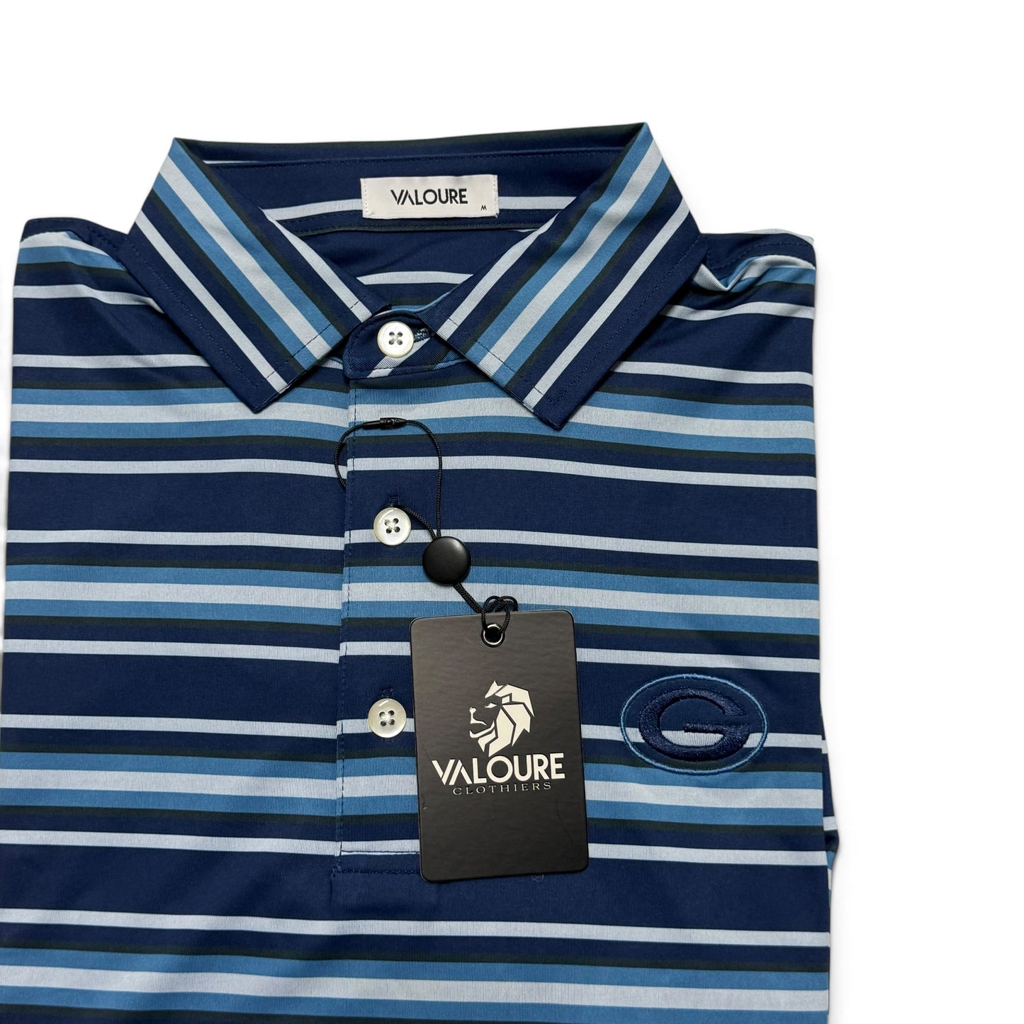 Greenwood - G Dark Blue/White Polo
