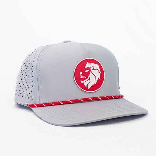 The King Rope Golf Hat - Crimson