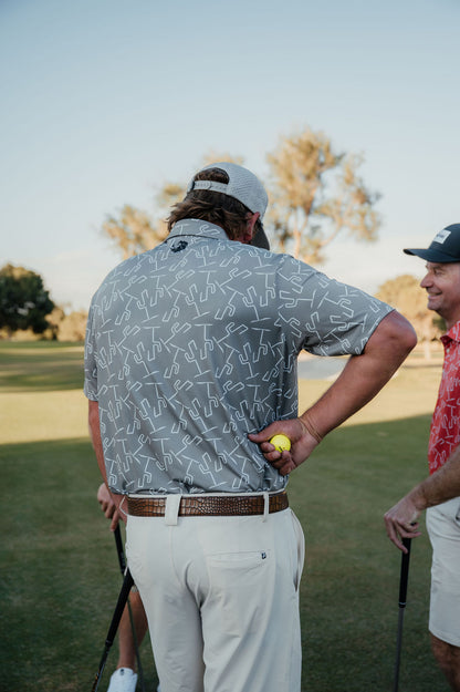 Flatland Performance Polo - Cactus